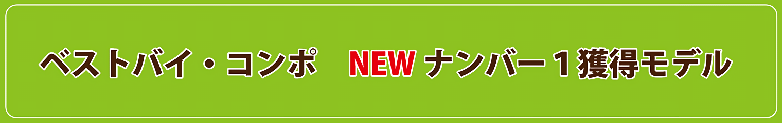 ベストバイ・コンポ　NEWナンバー１獲得モデル