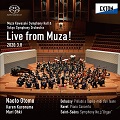 東京交響楽団/LIVE from MUZA!(観客のいない音楽会)〔ドビュッシー:牧神の午後への前奏曲,ラヴェル:ピアノ協奏曲,サン=サーンス:交響曲第3番《オルガン付き》〕