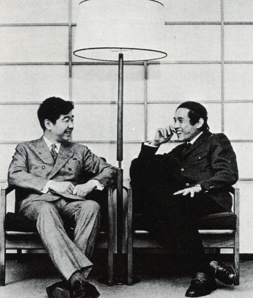 1968 同級生黛敏郎氏と