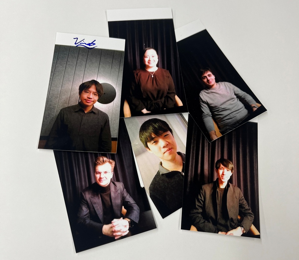 第19回ショパン国際ピアノコンクール本選出場者 チェキ